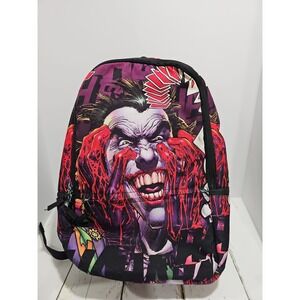 Joker Sublimated Backpack DC COMICS